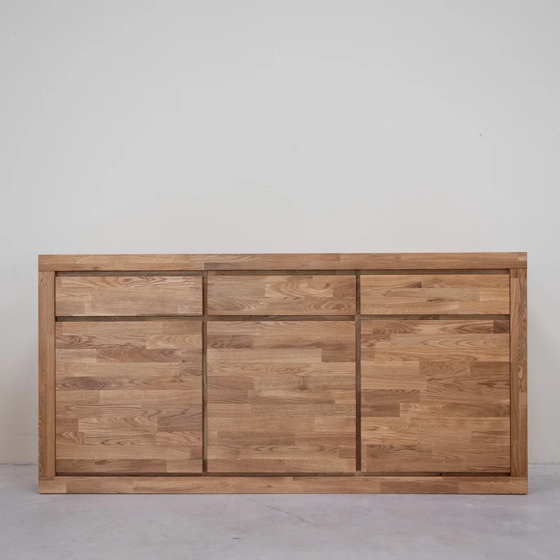 Credenza Comò in legno massello di rovere Utah | NordicStory