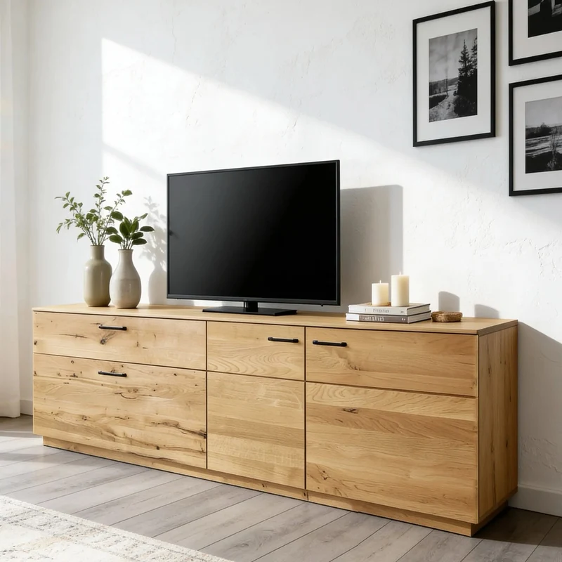 Comoda credenza in rovere massiccio Arvik 1 | NordicStory