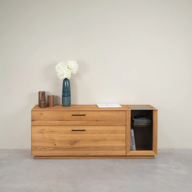 Credenza in rovere massiccio Arvik 3 | NordicStory