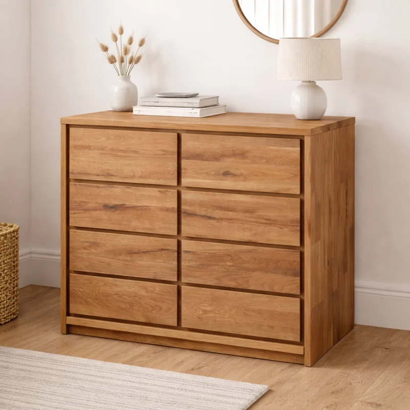 Credenza in rovere massiccio dell'Oregon 2.2 | NordicStory