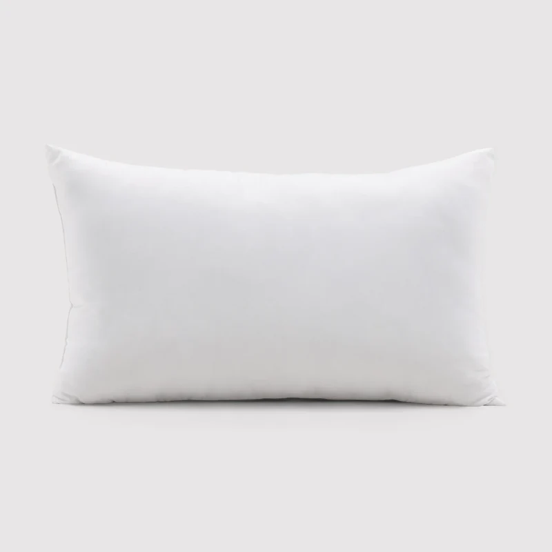 Lobeira - Cuscino bianco grande da divano 30x50 cm