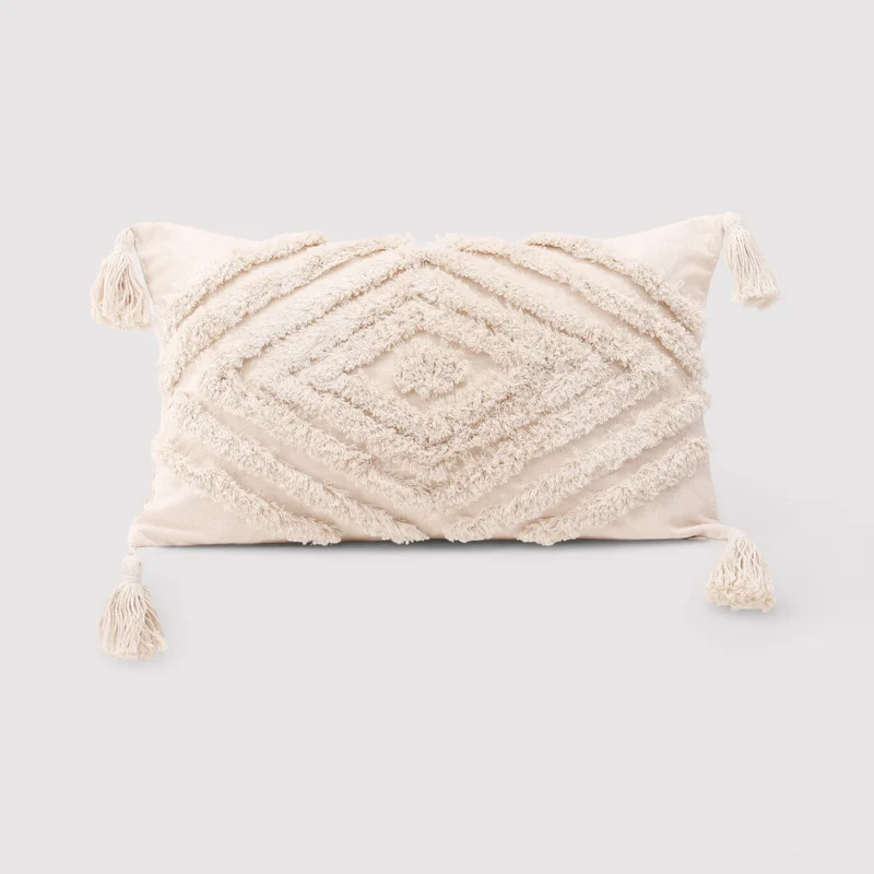 Tarul - Cover per cuscino bianco crema 30x50 cm