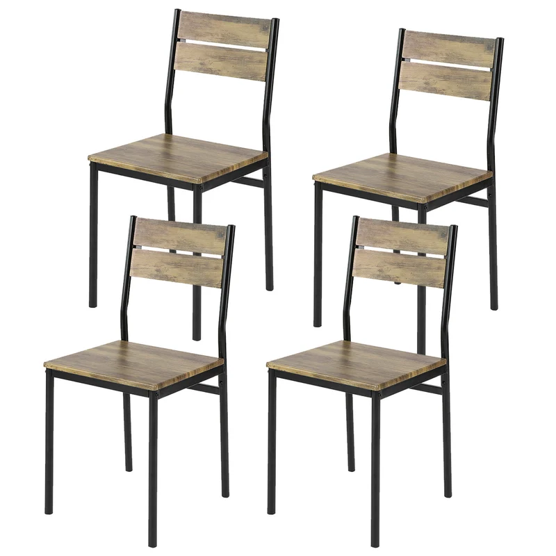 SoBuy 4 x Sedia 39x42x82cm FST72-Nx4