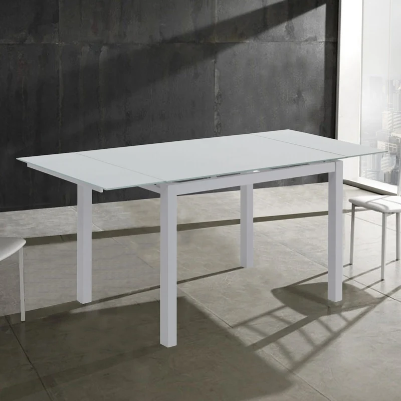 Tavolo rettangolare allungabile Learn White