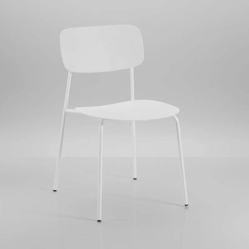 Set 4 sedie impilabili Clarybel White