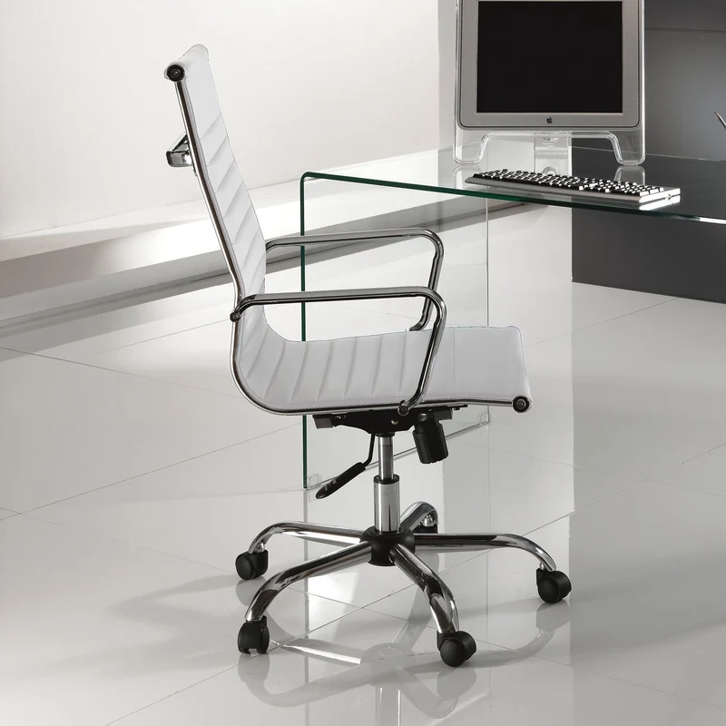 Poltrona presidenziale Duty White