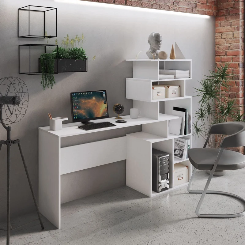 Scrivania con libreria Winter