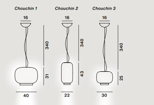 FOSCARINI CHOUCHIN BIANCO 091