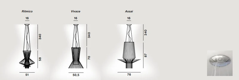 FOSCARINI ALLEGRETTO 076