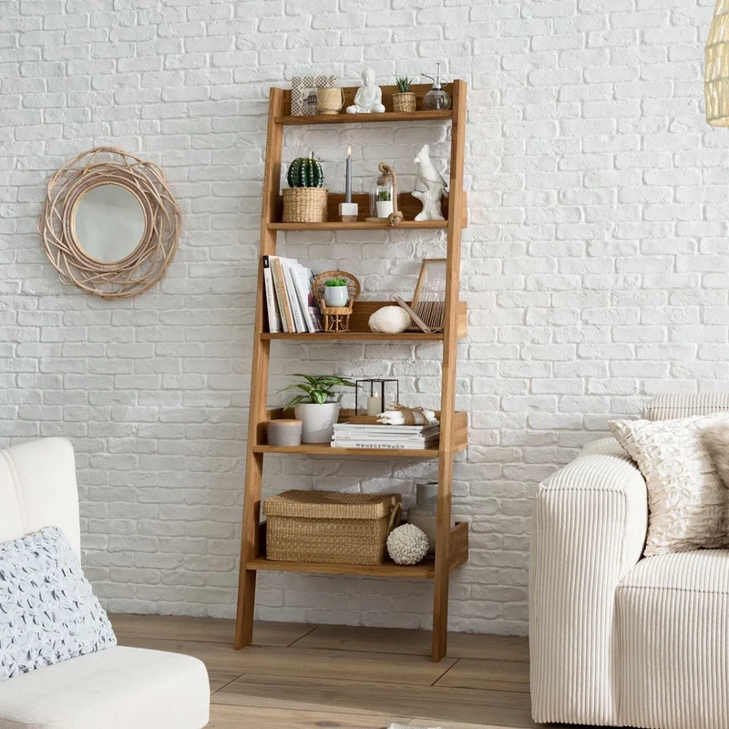 Scaffale Libreria in legno massello di rovere Escandi | NordicStory