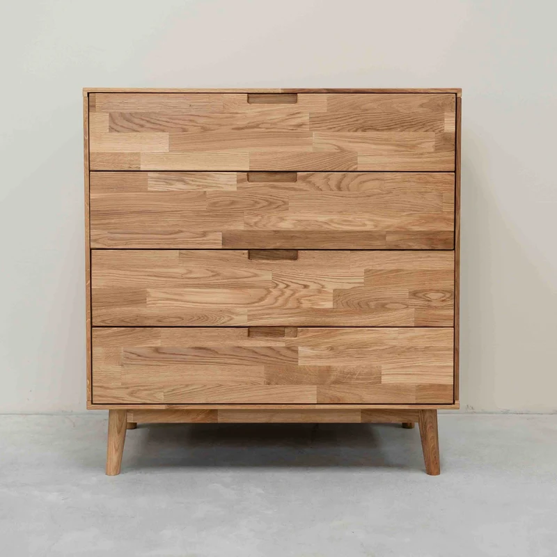 Comò in legno massello di rovere Escandi 1 | NordicStory