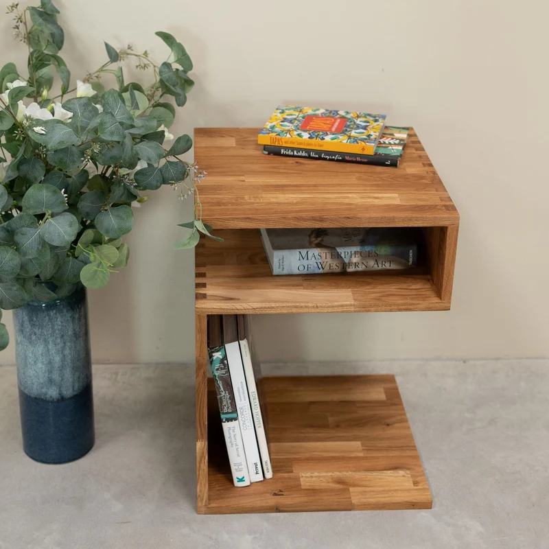 Tavolino in legno massello di rovere Sofi | NordicStory