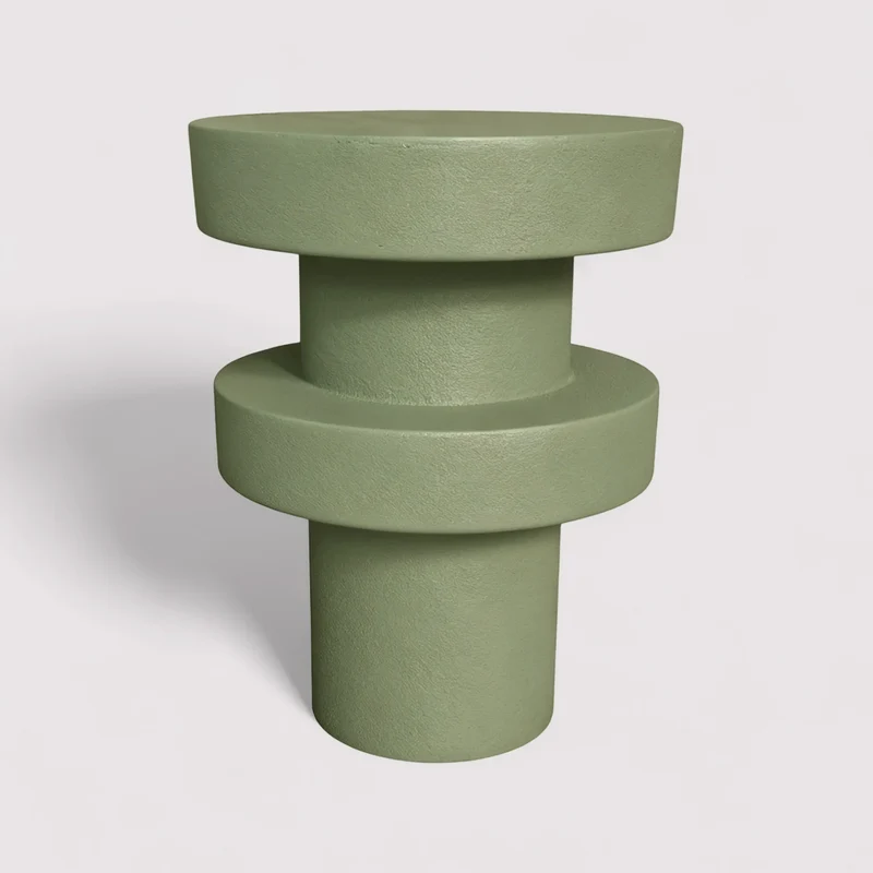 Serenox - Tavolino da caffe colore verde stile moderno