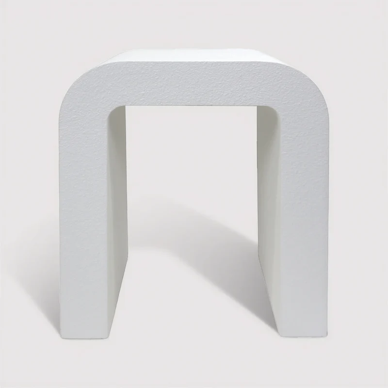 Ametrine - Tavolino basso colore bianco stile moderno