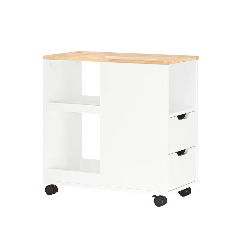 SoBuy Tavolino 60x30x60cm FBT130-WN