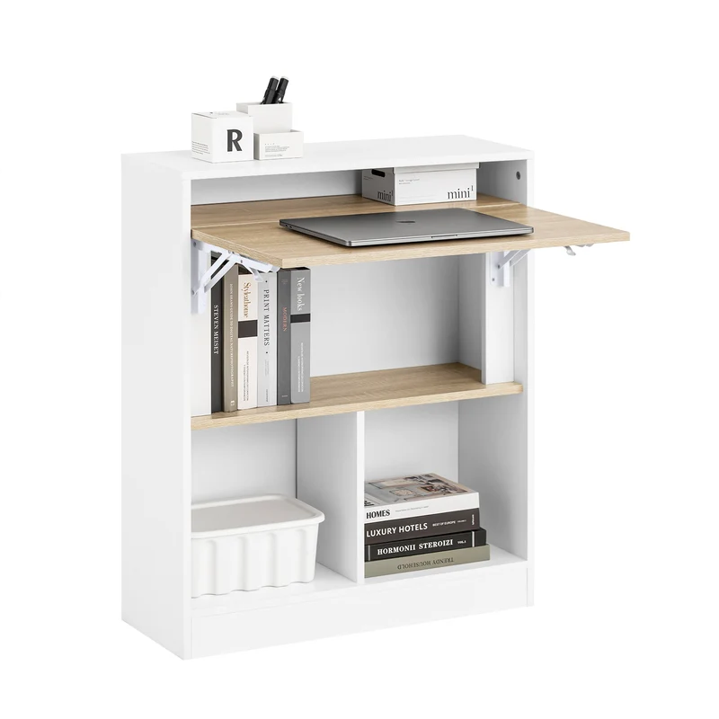 SoBuy Scrivania pieghevole 70x57x85cm FWT104-WN