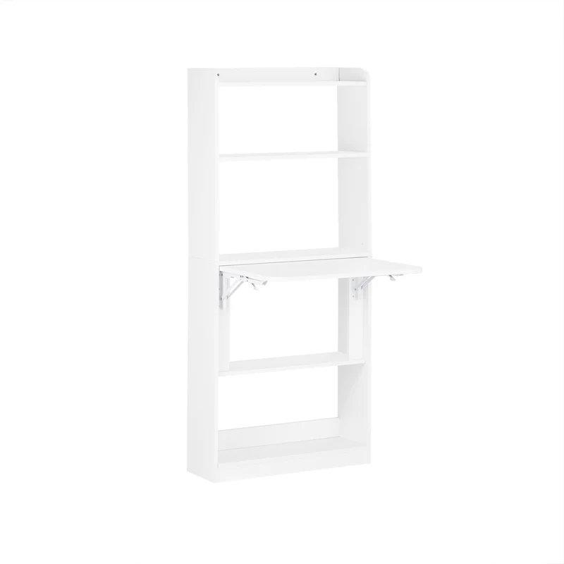 SoBuy Scrivania pieghevole 64x58x145cm FWT92-H-W