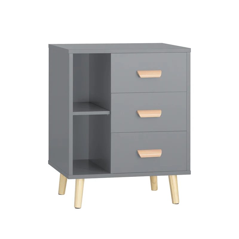 SoBuy Comodino 48x40x60cm FBT95-HG