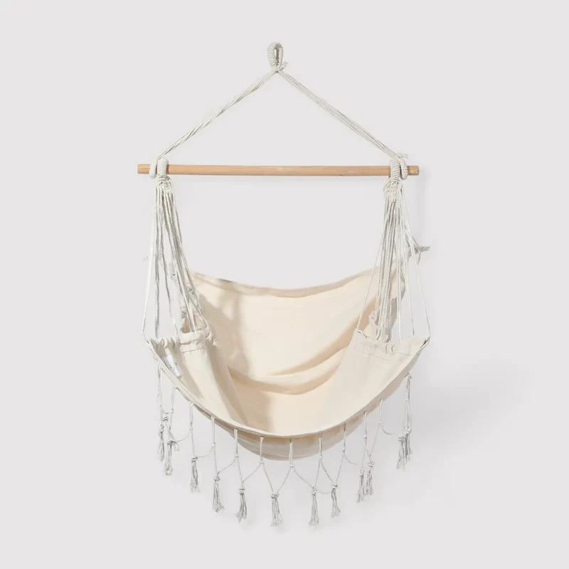 Edera - Poltrona sospesa in stile boho per esterno o interno