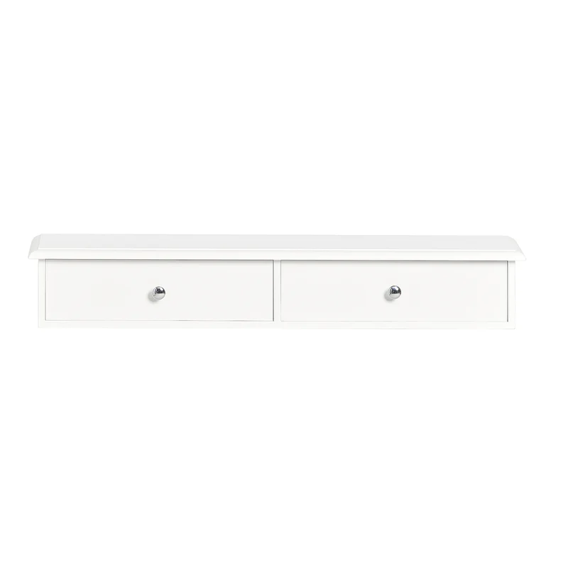 SoBuy Consolle tavolo con cassetti 63.5x15x10cm FRG43-W