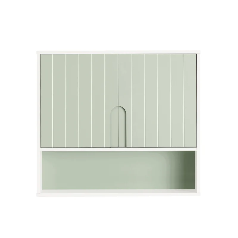 SoBuy Pensile armadio da parete 60x15x54cm BZR140-GR