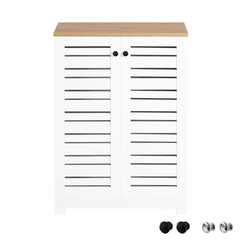SoBuy Mobiletto armadietto 60x30x82cm BZR41-W
