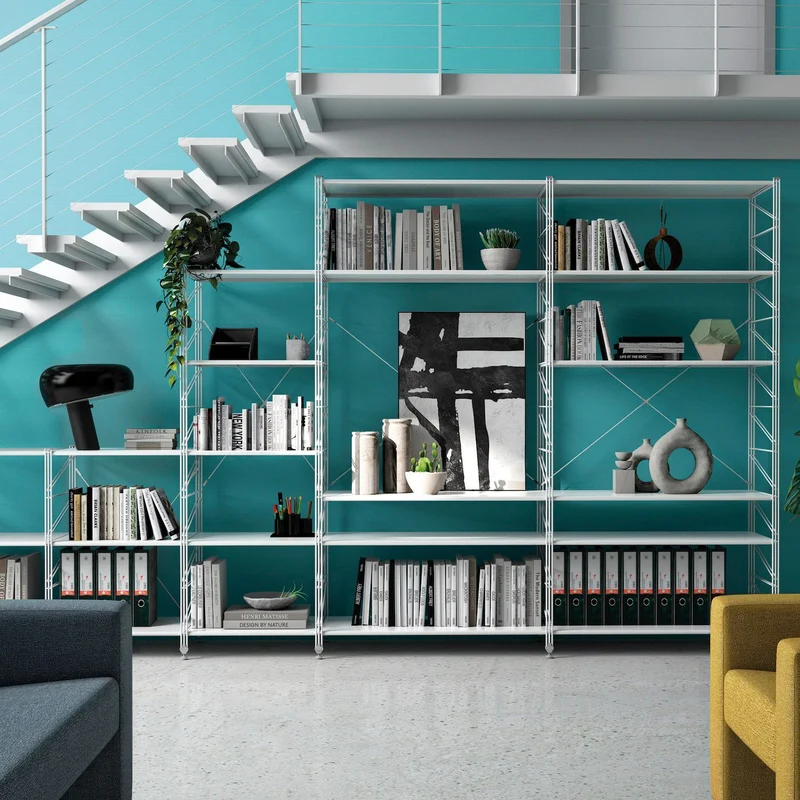 Scaffale libreria a parete Melker 246