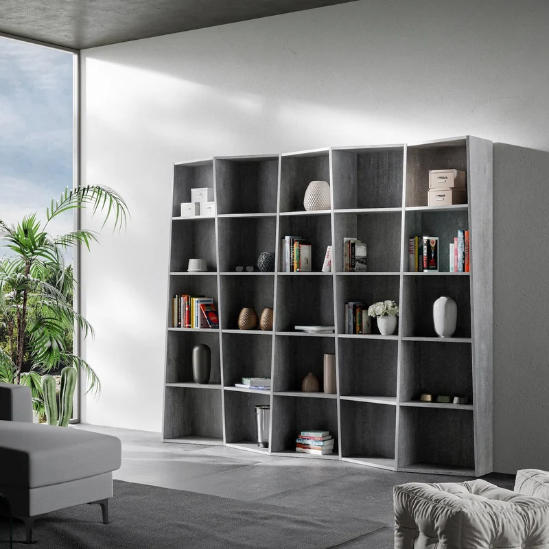 Libreria scaffale design moderno Deducha 5