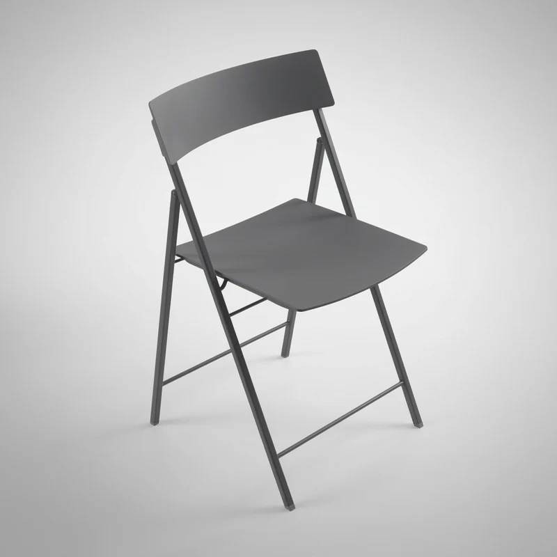 Set 6 sedie pieghevoli design moderno Kurt