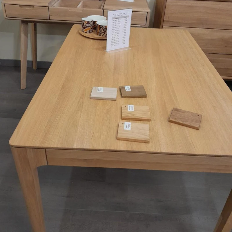 Tavolo da pranzo allungabile in rovere massiccio CREATIV | VESKOR