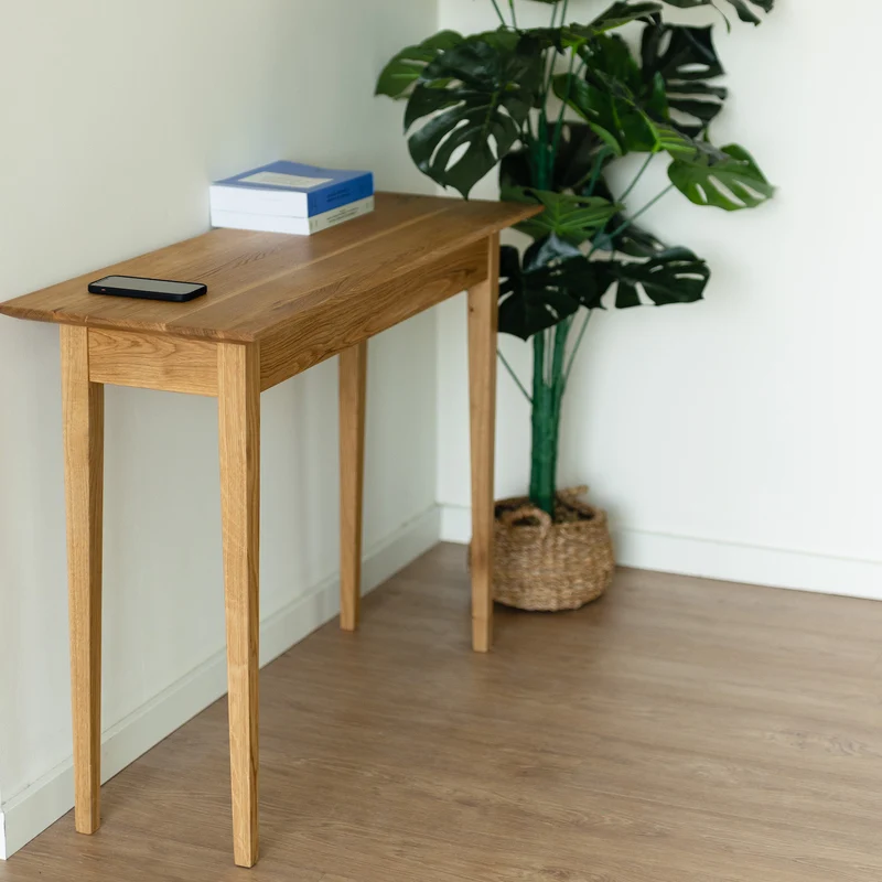 Console in legno massello di rovere Toledo 1 | NordicStory