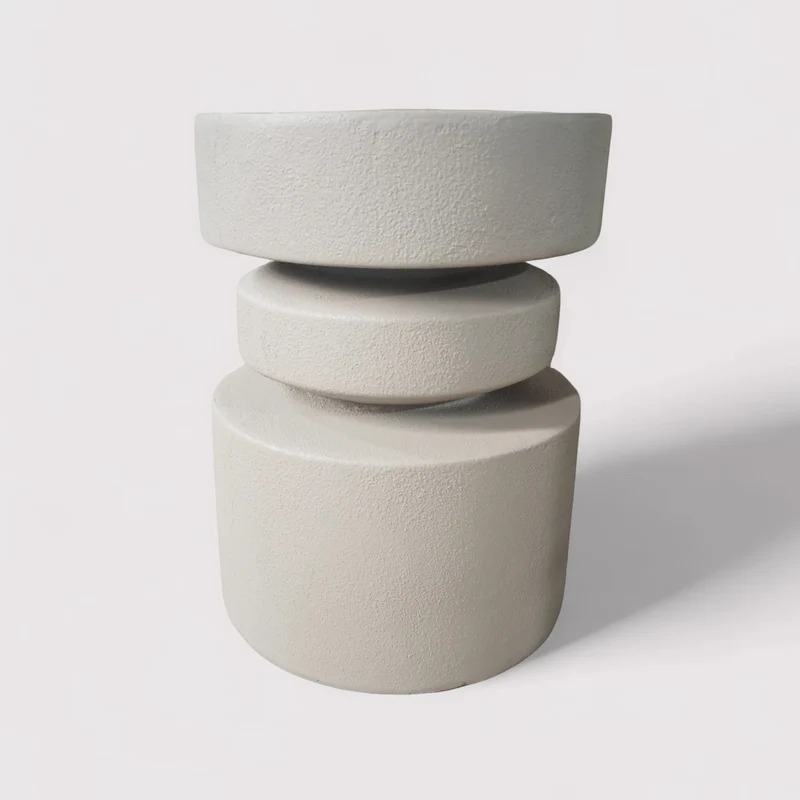 Alvo - Tavolino da caffe colore bianco stile moderno