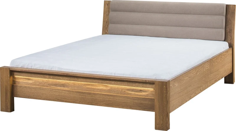 Struttura letto in rovere rustico VELVET 76 | LoftStory