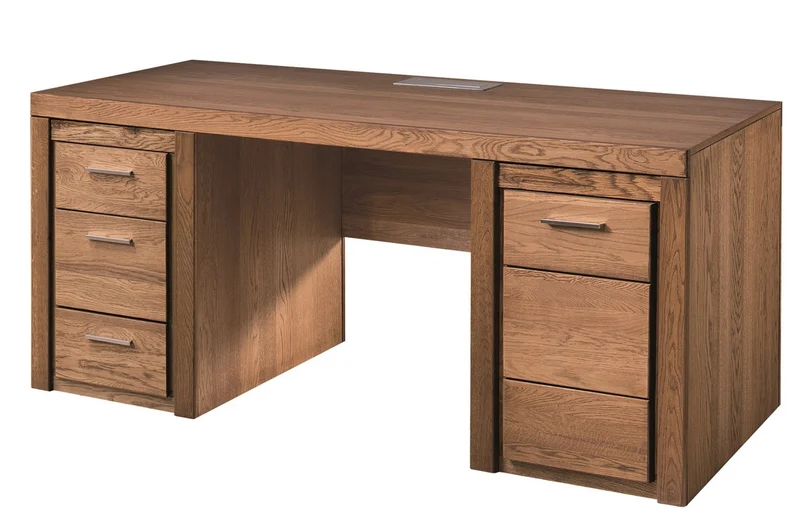Scrivania in rovere rustico VELVET 37 | LoftStory