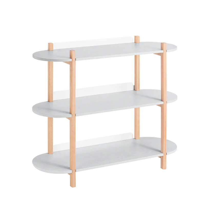 SoBuy Libreria multifunzionale Scaffale 100 x 33 x 88 cm HSTR01-H-HG