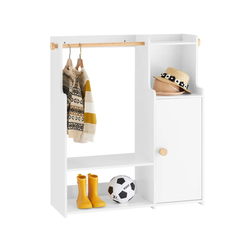SoBuy Giardaroba per Bambini con Appendiabitle 94x35x110cm KMB110-W