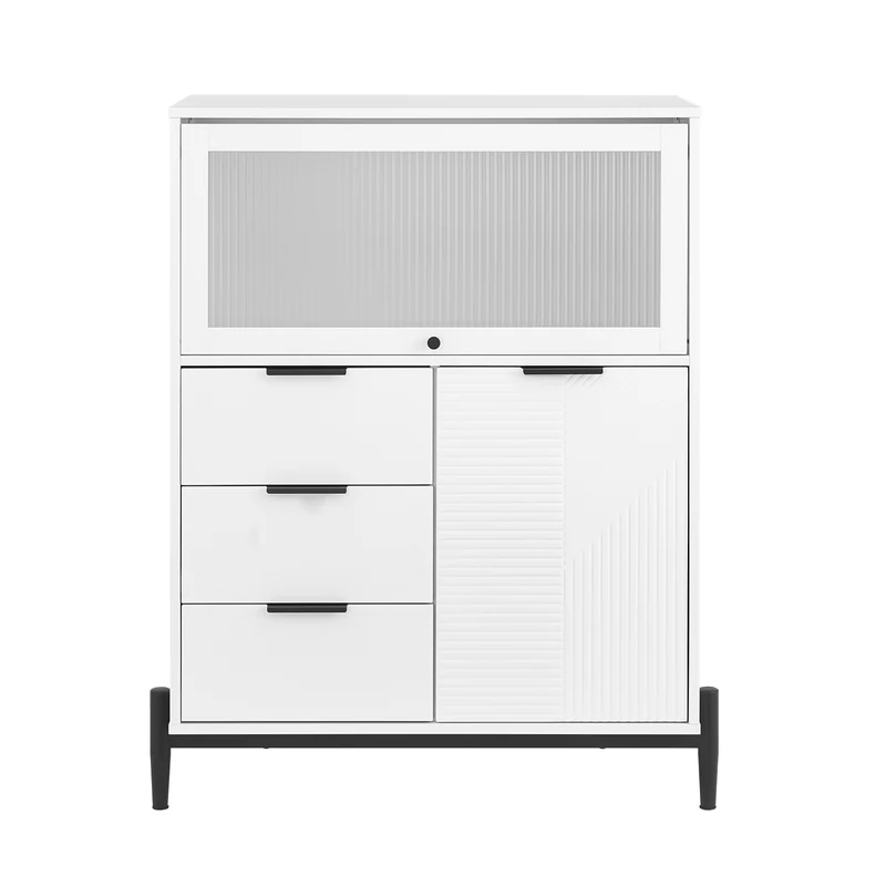 SoBuy Credenza 86x40x108cm FSB94-W