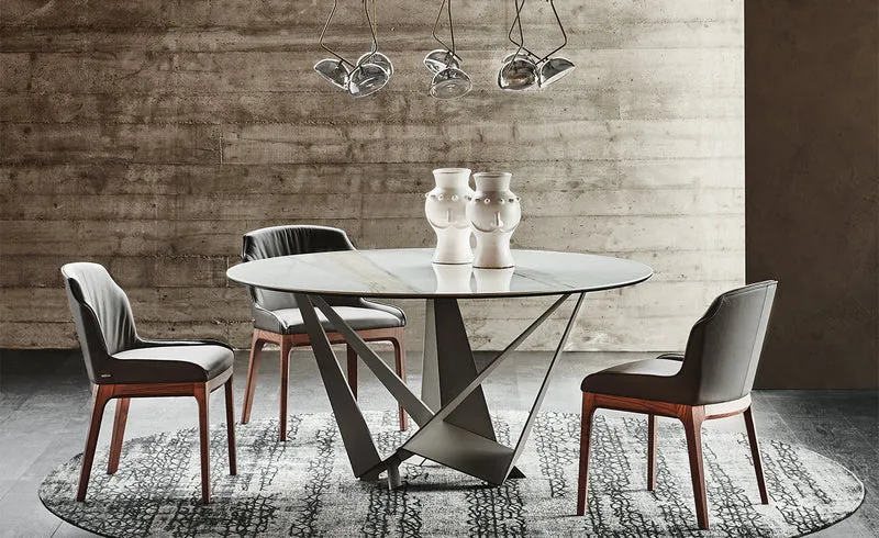 Tavolo Skorpio Keramik Round - Cattelan Italia