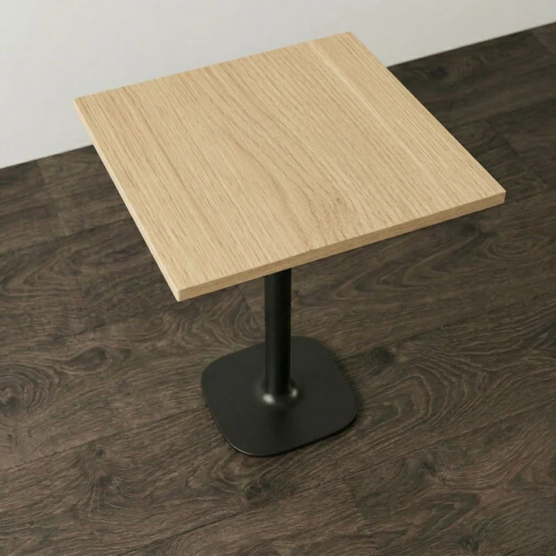 Piano tavolo in laminato effetto rovere naturale