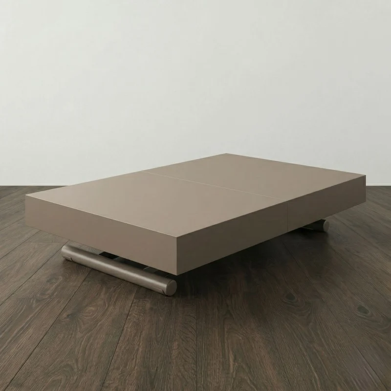 Tavolino trasformabile saliscendi Block - Pozzoli