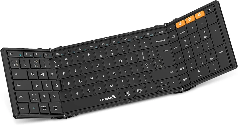 XK01 Foldable Keyboard (UK Layout)