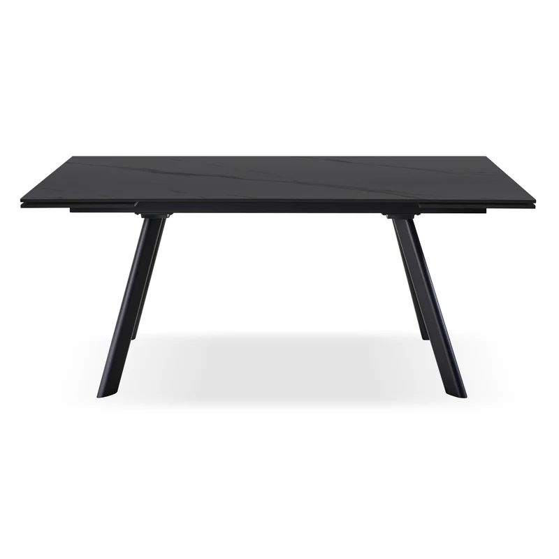 Tavolo Allungabile da Pranzo Ceramica Finitura Marmorizzata 160/240 cm