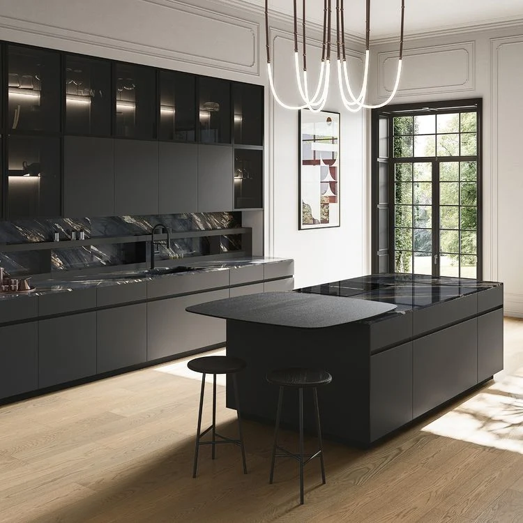 Cucina su misura Glass - Pozzoli Arredamenti