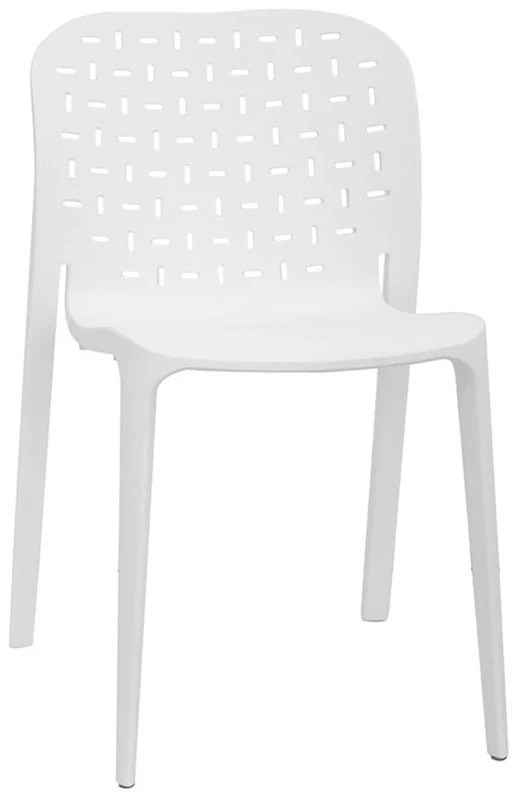 Set da 2 Sedia in polipropilene moderna per giardino o soggiorno - vari colori