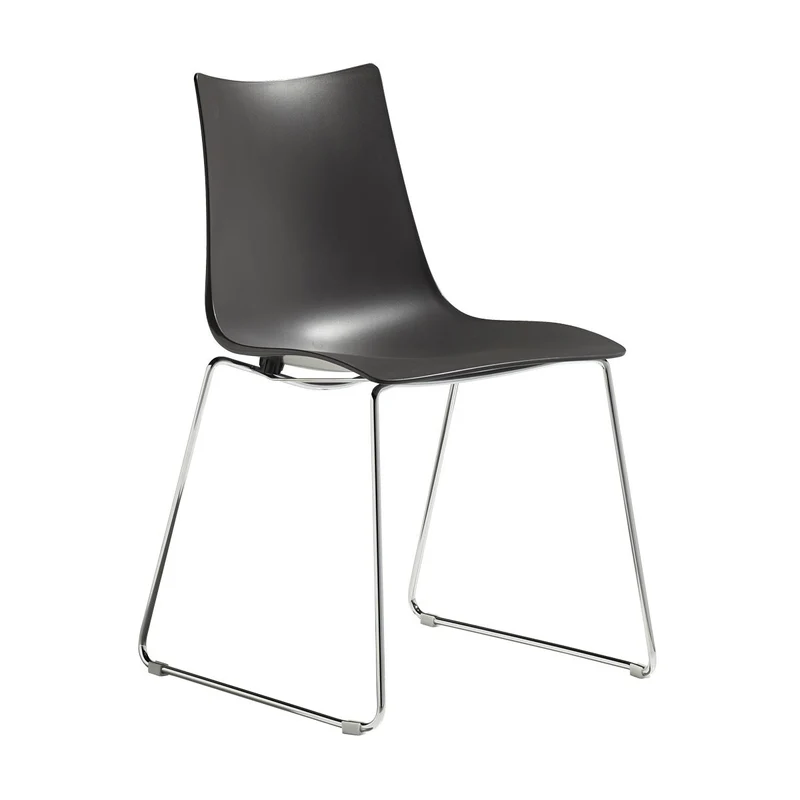 Sedia d'attesa ZEBRA TECNOPOLIMERO a slitta (2 pz)