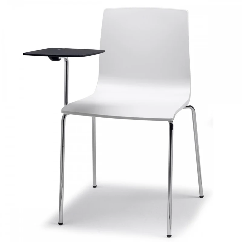 Sedia d'attesa ALICE CHAIR con tavoletta (2 pz)
