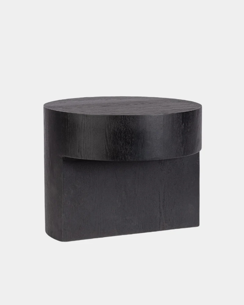 Tavolino Stanwood Nero D50 - Bizzotto