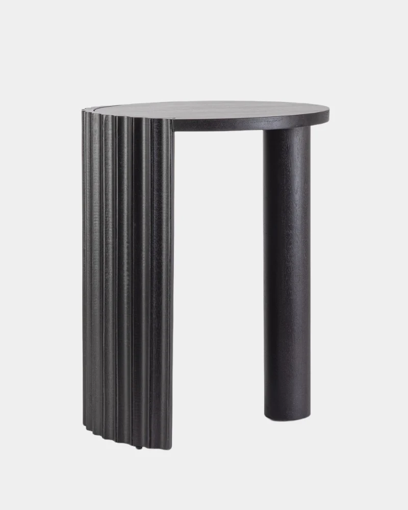 Tavolino Orissa Nero D50 - Bizzotto