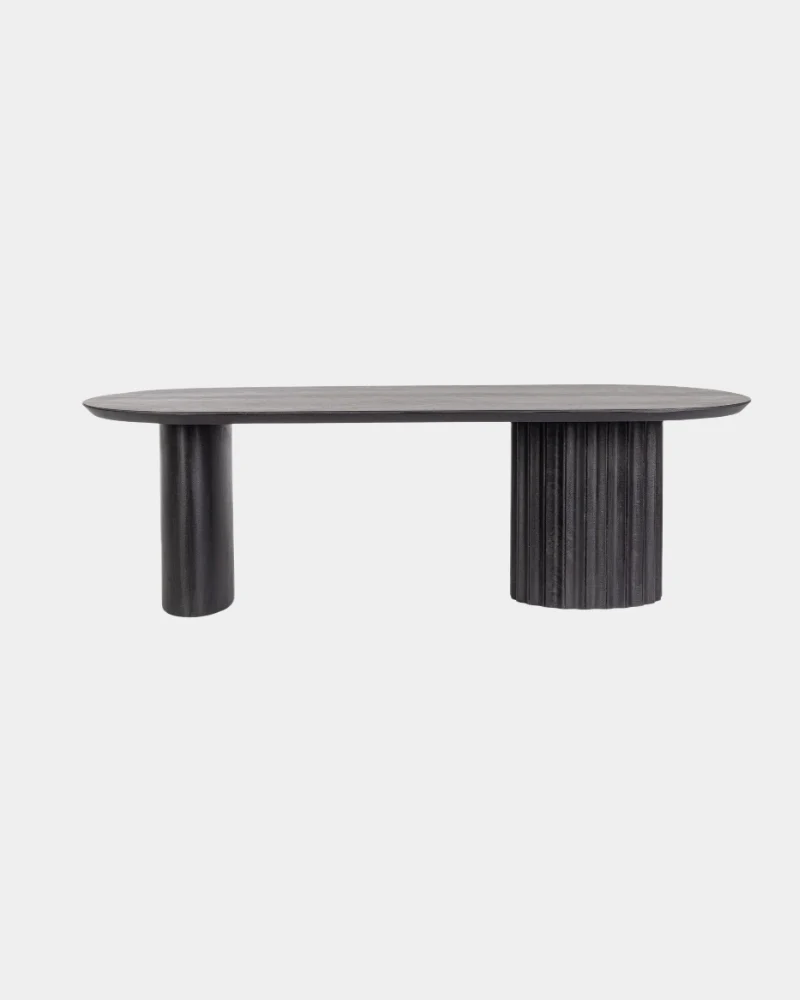 Tavolino Orissa Nero 130X65 - Bizzotto