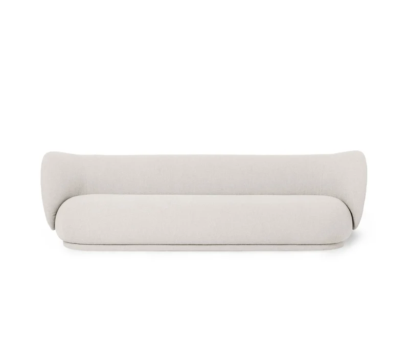 Rico Sofa 4 - Bouclé Off-White